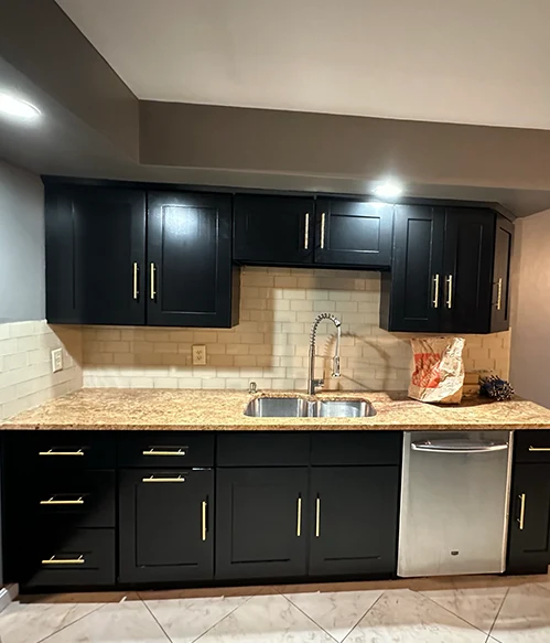 Custom kitchen cabinets